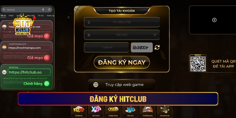 Đăng ký Hitclub